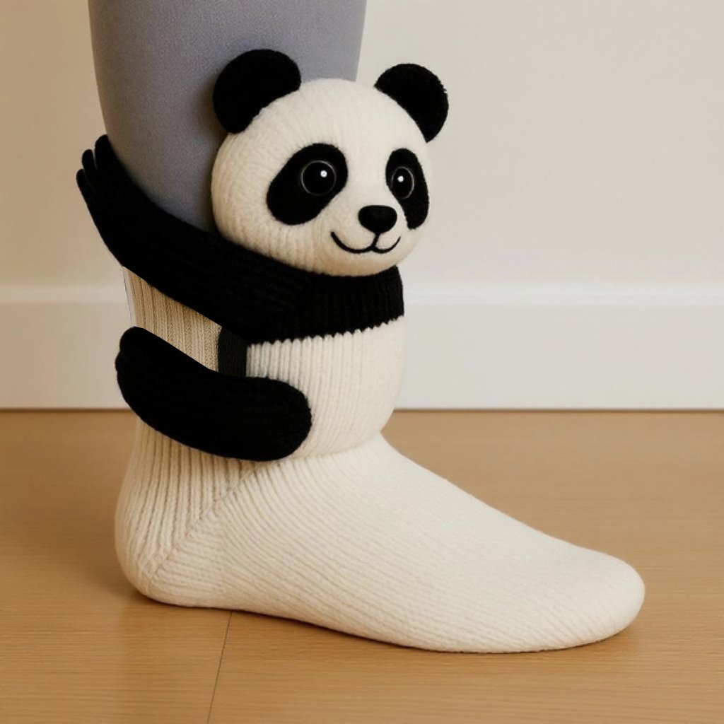 Cosy 3D Knit Animal Socks, Cute & Comfy for You or a Lovely Gift ๐