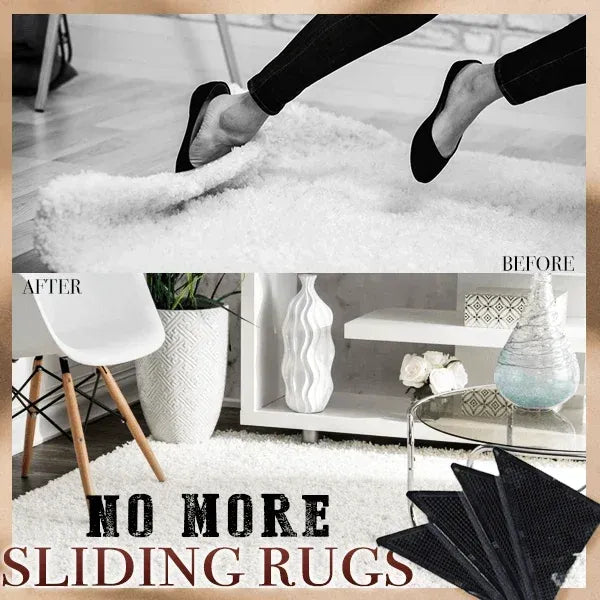 đ„đ„ Rubber Anti Curling Non Slip Skid Pads -8pc Set