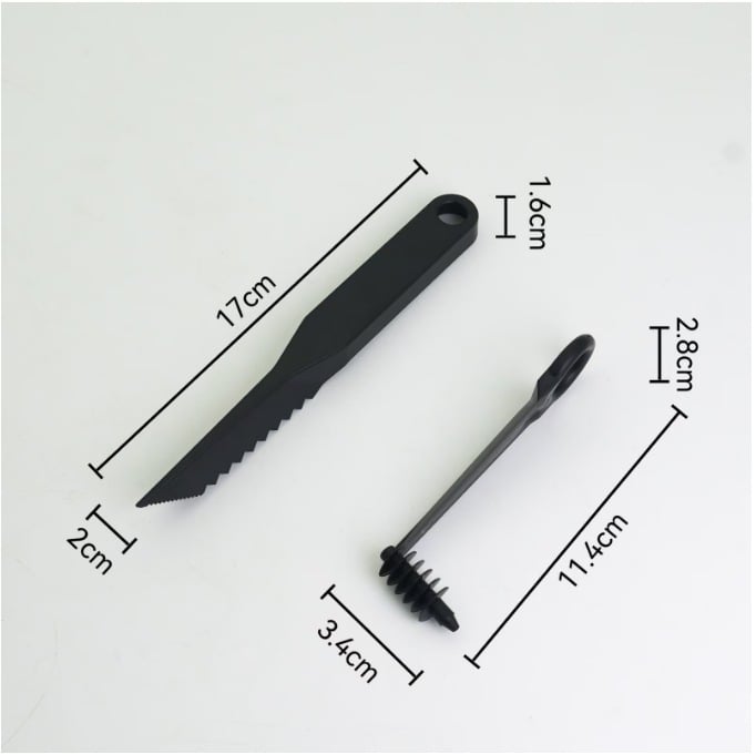 š„Hot Saleš„Kitchen Spiral and V-Shaped Tools