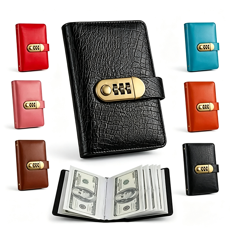 100‑Transparent‑Pocket Currency Collectors Album, Top‑Grade PU Leather📘 - image 1