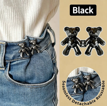 Bear-Shaped Belt Buckle, A Magical Tool For Adjusting Waist Size.