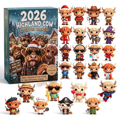 🎄🐮2026 Highland Cow Advent Calendar