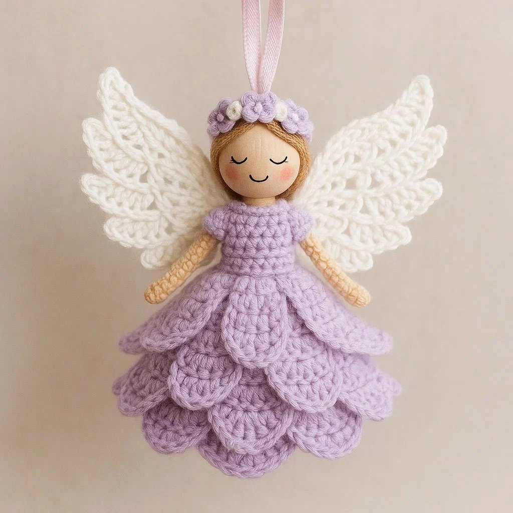 🧚✨Crochet Your Own Angel – Complete Craft Kit