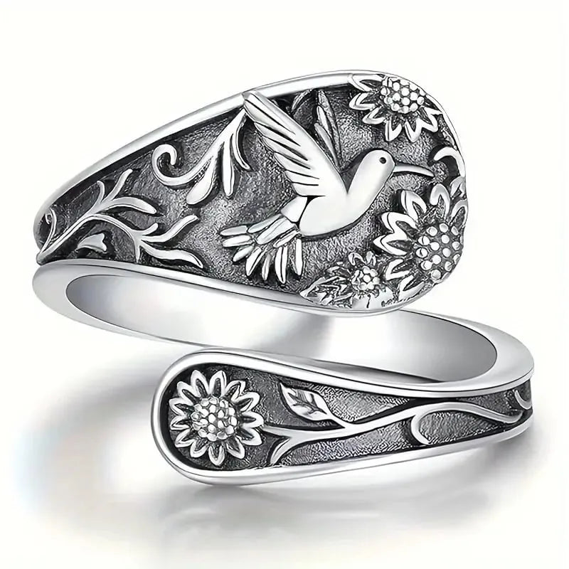 🐦️Hummingbird Spoon Ring (2PCS)