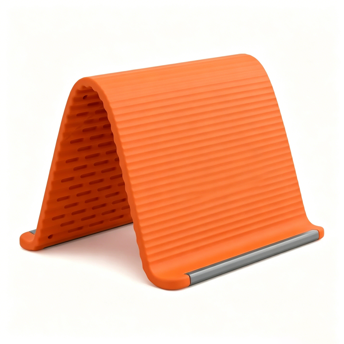 Flexible Silicone Aluminum Phone Holder Stand - Bendable Rollable Foldable Design