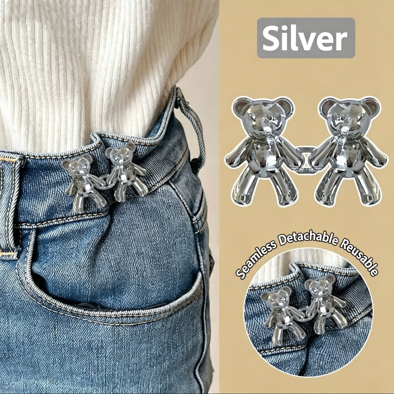 Bear-Shaped Belt Buckle, A Magical Tool For Adjusting Waist Size.