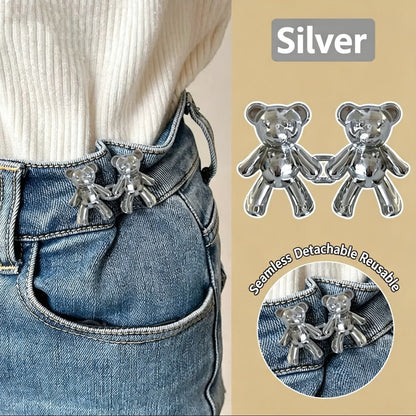 Bear-Shaped Belt Buckle, A Magical Tool For Adjusting Waist Size.