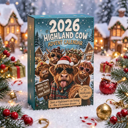 🎄🐮2026 Highland Cow Advent Calendar