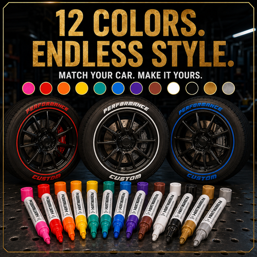 Oil-Based Waterproof Tire Marker Pen