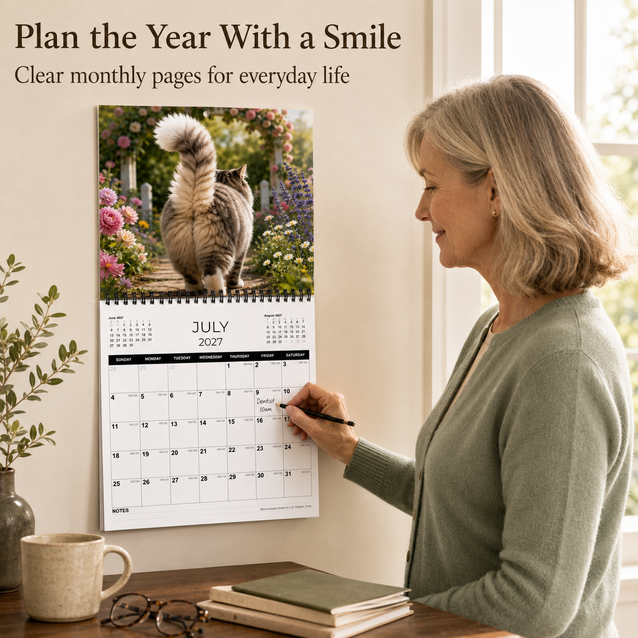 🍑🐾 BUTT Seriously… 2027 Funny Animal Wall Calendar