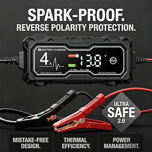 🔥Father's Day Sale: 50% Off💥GBX155 4250A Car Jump Starter — Suitable for 10.0L Gasoline & 8.0L Diesel Engines