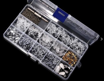 🥳2026 HOT SALE🥳💞50K+ SOLD!👓🛠️Eyeglass Nose Pad Repair Kit – Replace worn pads & rusty screws at home. No optician fees – keep your glasses comfy & secure! 🔧✨