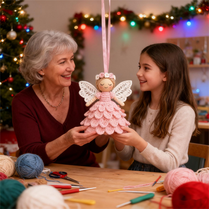 🧚✨Crochet Your Own Angel – Complete Craft Kit