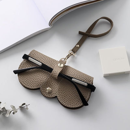 ✨Soft PU Leather Sunglasses Bag👓️