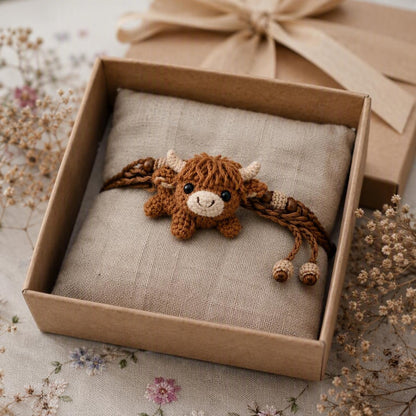 Handmade Crochet Animal Braided Bracelet