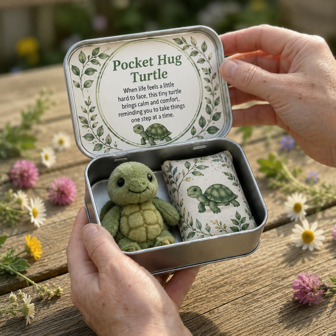 Pocket Hug Mini Plush Animal Gift Box