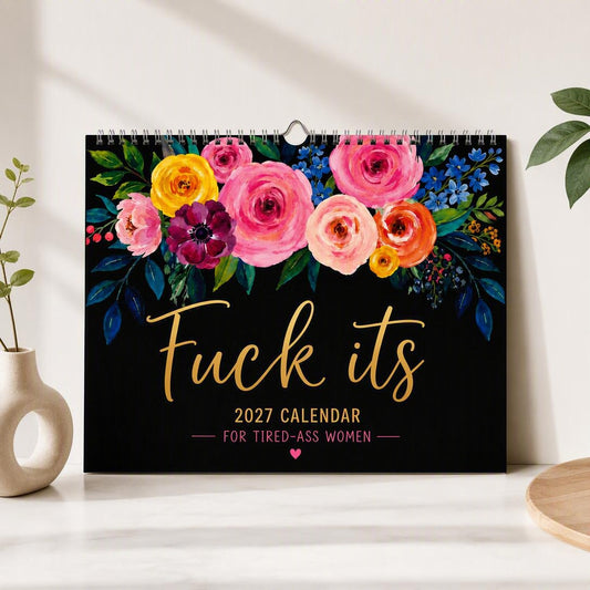 2027 Funny Swear Word Wall Calendar