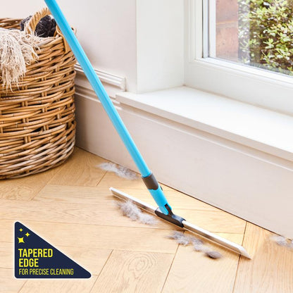 Multi-purpose Broom:Multi-Surface Cleaning For Floors, Carpets & Windows