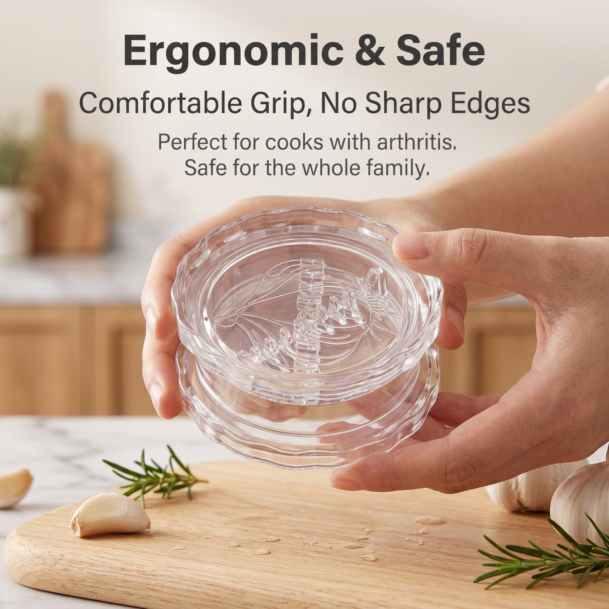 🔥🧄 Effortless Manual Garlic Twister & Mincer