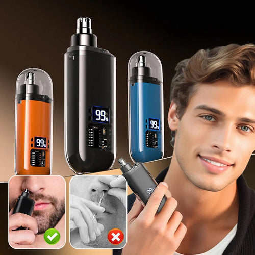 🎉Buy 1 Get 1 Free😎 Upgrade Your Grooming — Smart Nose & Ear Hair Tool
