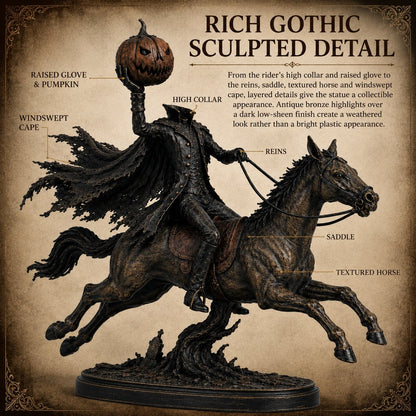 🎃🏇Midnight Chase Headless Horseman Statue | Awaken the Legend of the Hollow