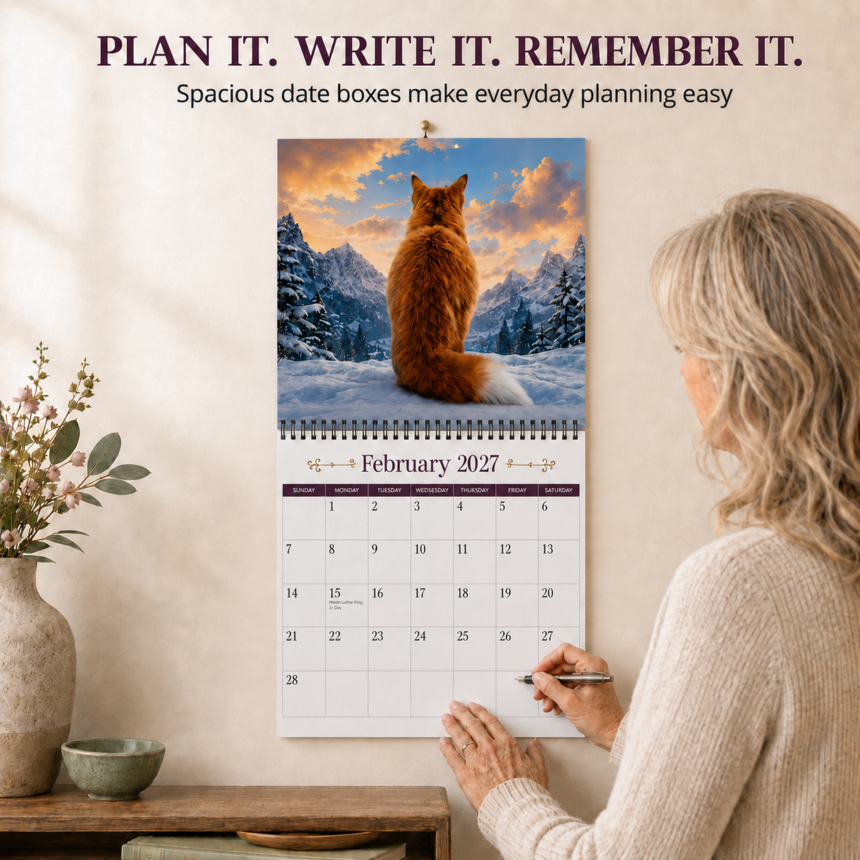 🐑 Turn Around, It’s 2027! A Hilariously Cheeky Animal Wall Calendar