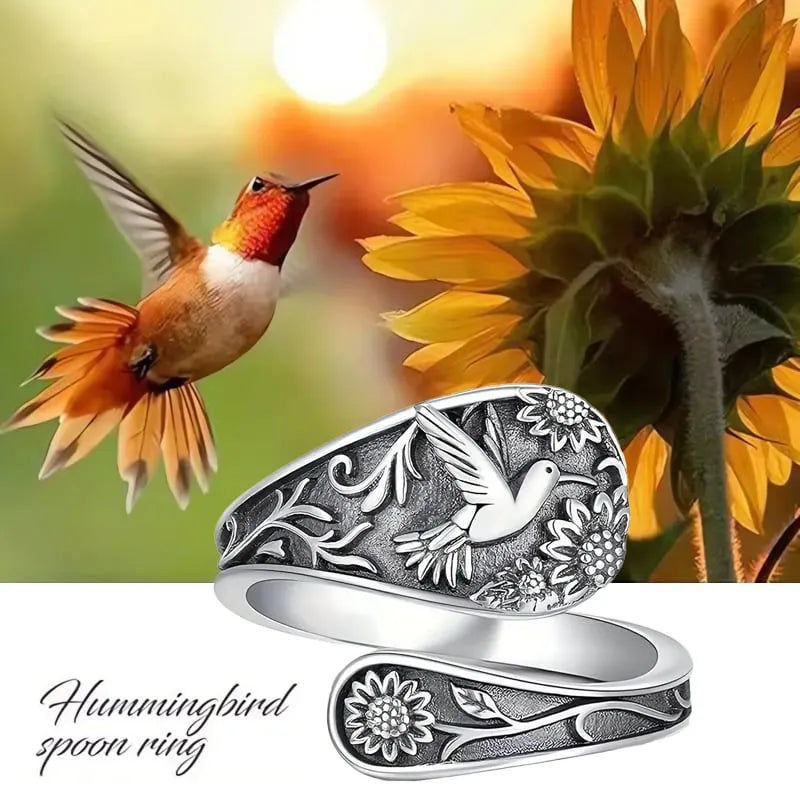 🐦️Hummingbird Spoon Ring (2PCS)