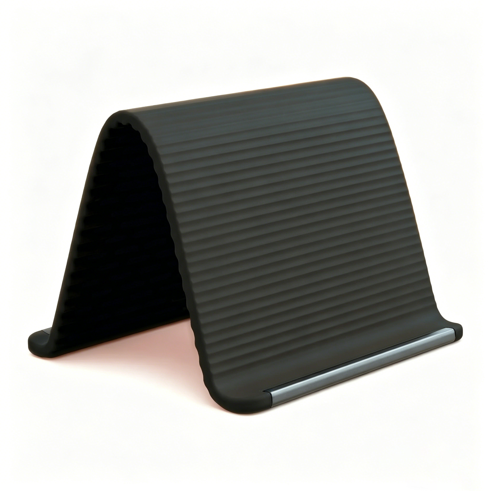 Flexible Silicone Aluminum Phone Holder Stand - Bendable Rollable Foldable Design