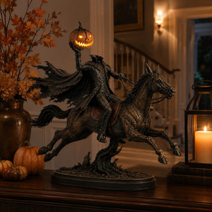 🎃🏇Midnight Chase Headless Horseman Statue | Awaken the Legend of the Hollow