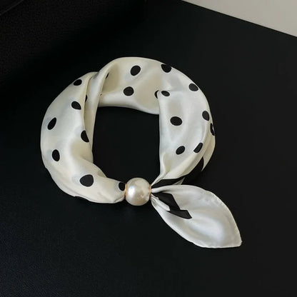 🏆25K+ SOLD 🔥2026 HOT SALE ✨ Effortless Glamour: Pop-On Pearl Necklace Scarf 🧣