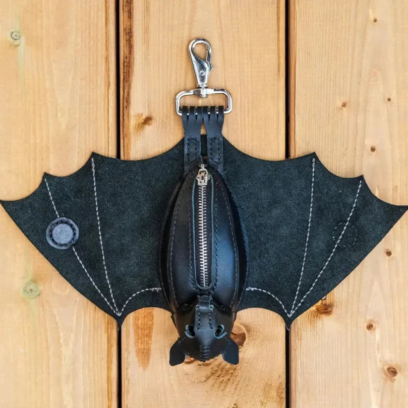 🔥Leather Bat Coin Purse