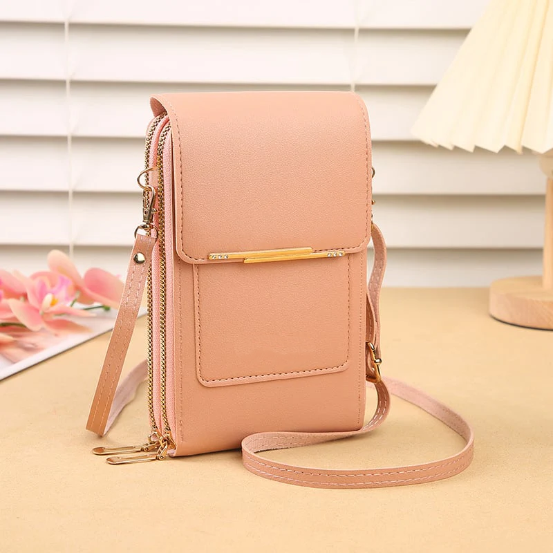 Women's Touch Screen Mobile Phone Messenger Bag New Fashion Key Change Bag