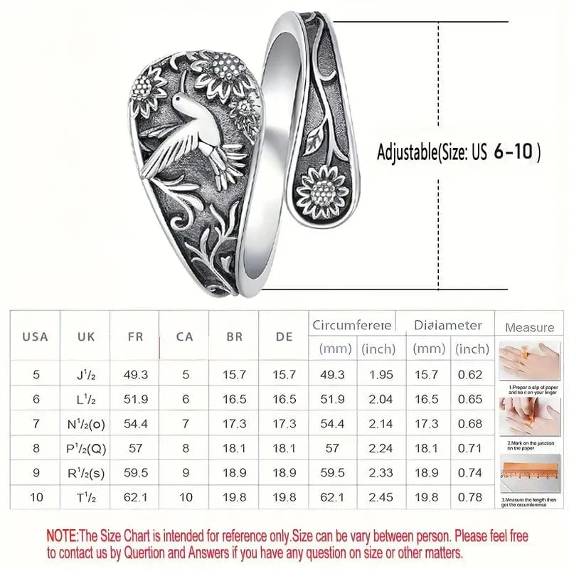 🐦️Hummingbird Spoon Ring (2PCS)