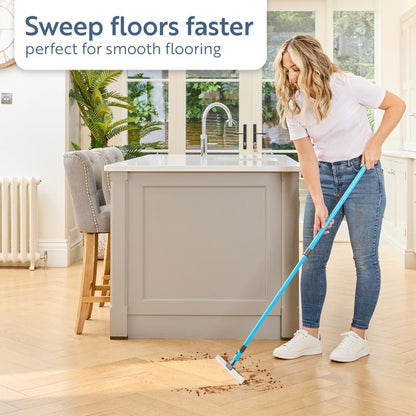 Multi-purpose Broom:Multi-Surface Cleaning For Floors, Carpets & Windows