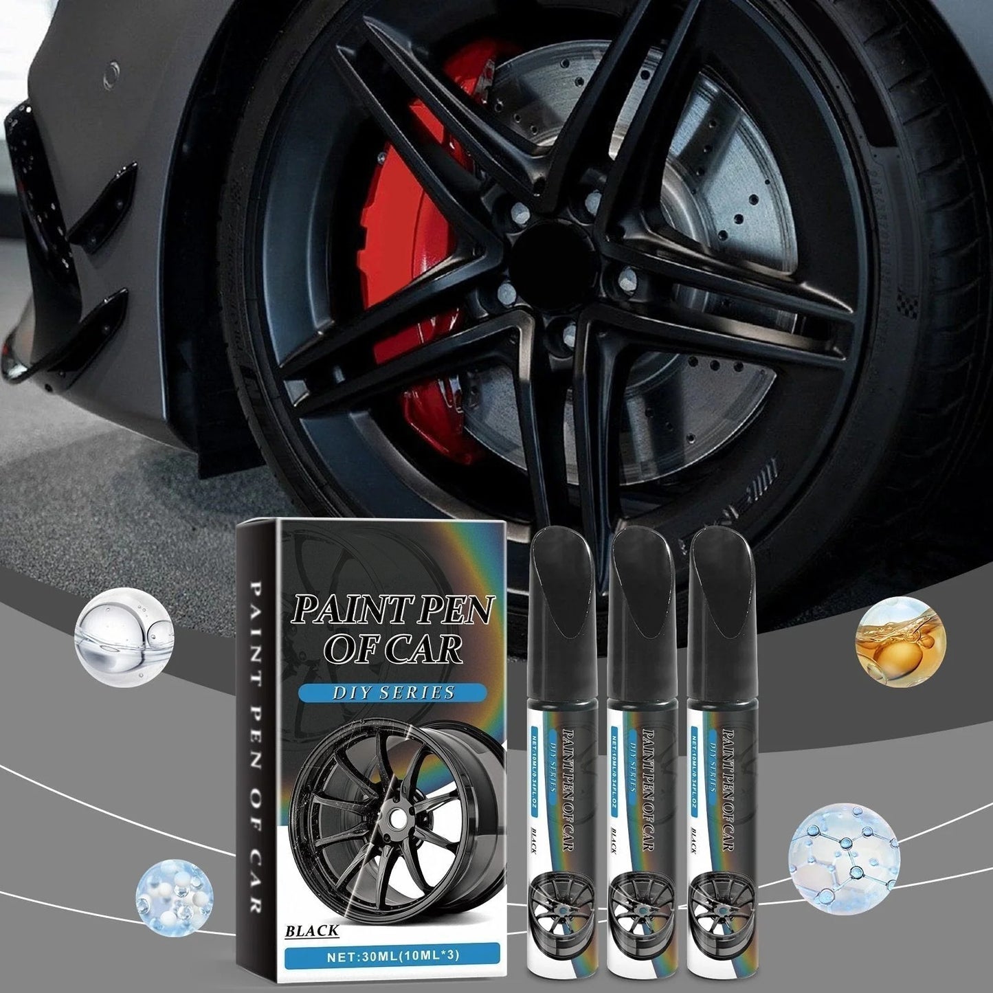 🥳2026 HOT SALE🥳💞50K+ SOLD!🛠️🚗Magic Car Scratch Repair Pen – Fix rim scratches in minutes. Permanent, no‑drip formula. Includes clear coat. ✨🔧