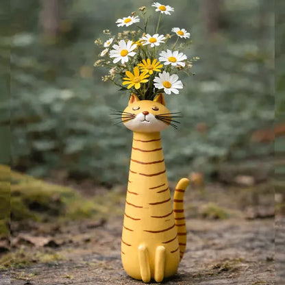 Quirky Cat Vase