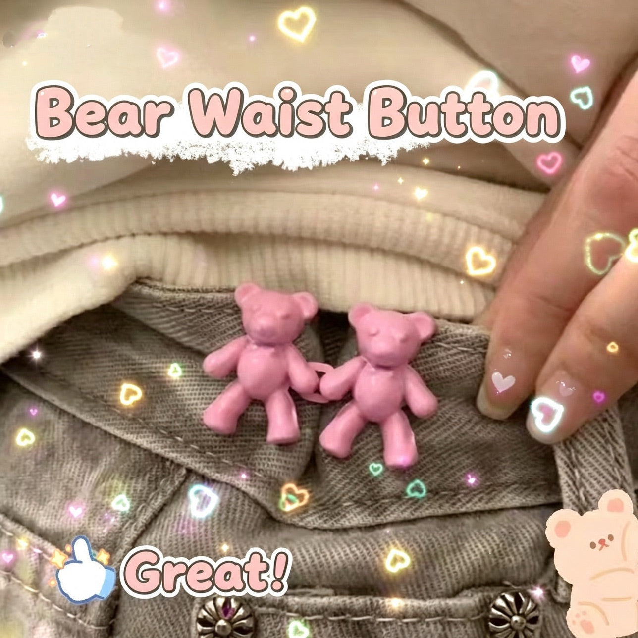 Bear-Shaped Belt Buckle, A Magical Tool For Adjusting Waist Size.