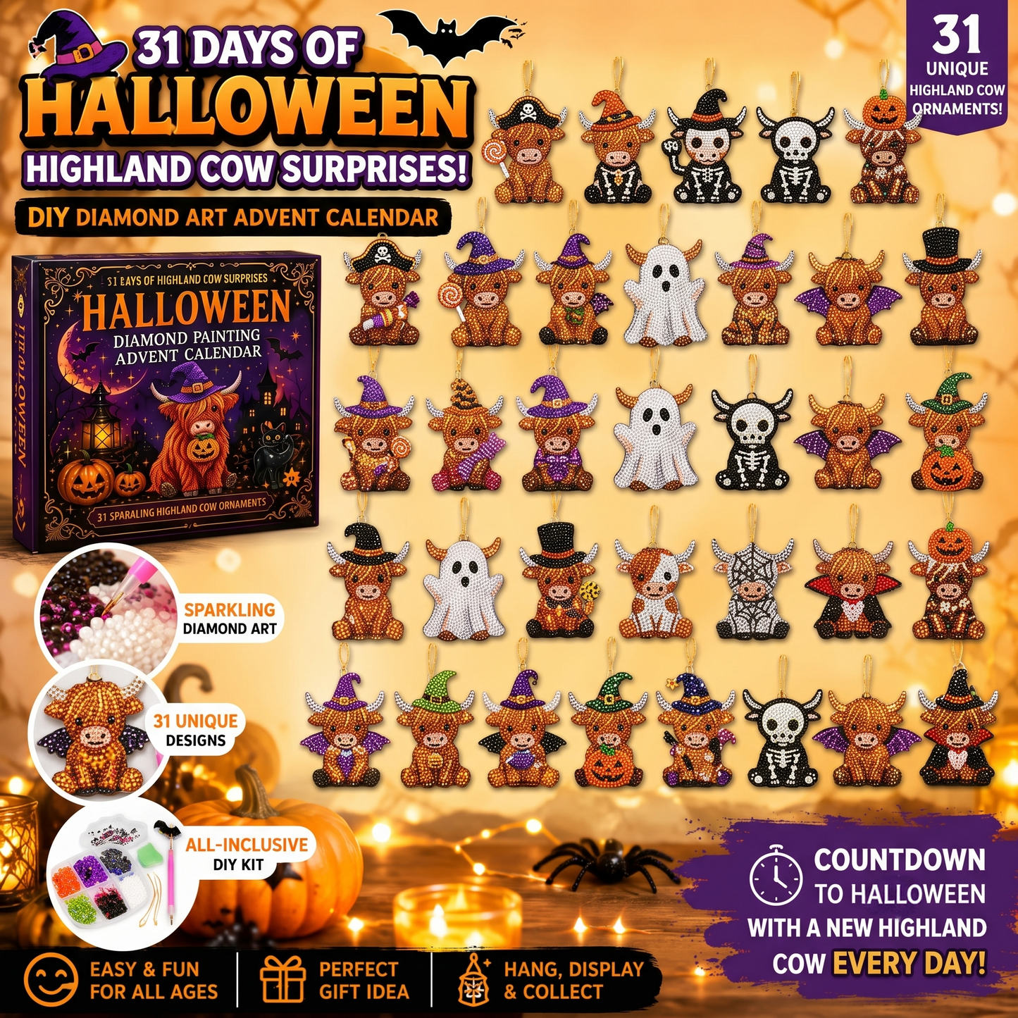 🐮 31 Days of Highland Cow Magic™