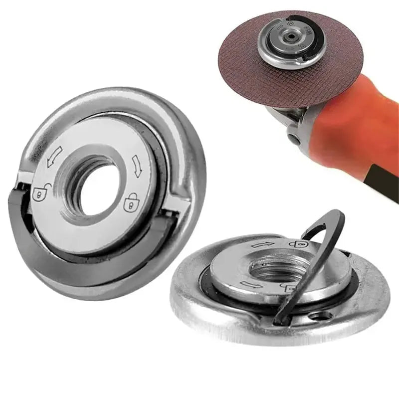 Angle Grinding Tool Flange Nut🔧, 1 SET(2 PCS)
