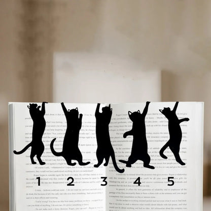 🔥LAST DAY 49% OFF🔥😹5Pcs Metal Cat bookmark