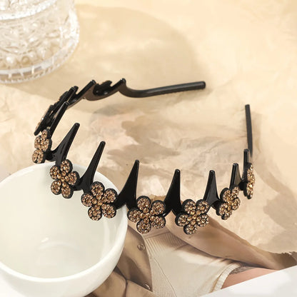 ✨ Wavy Butterfly Headband Set – Non‑Slip, Sparkling, 4 Colors