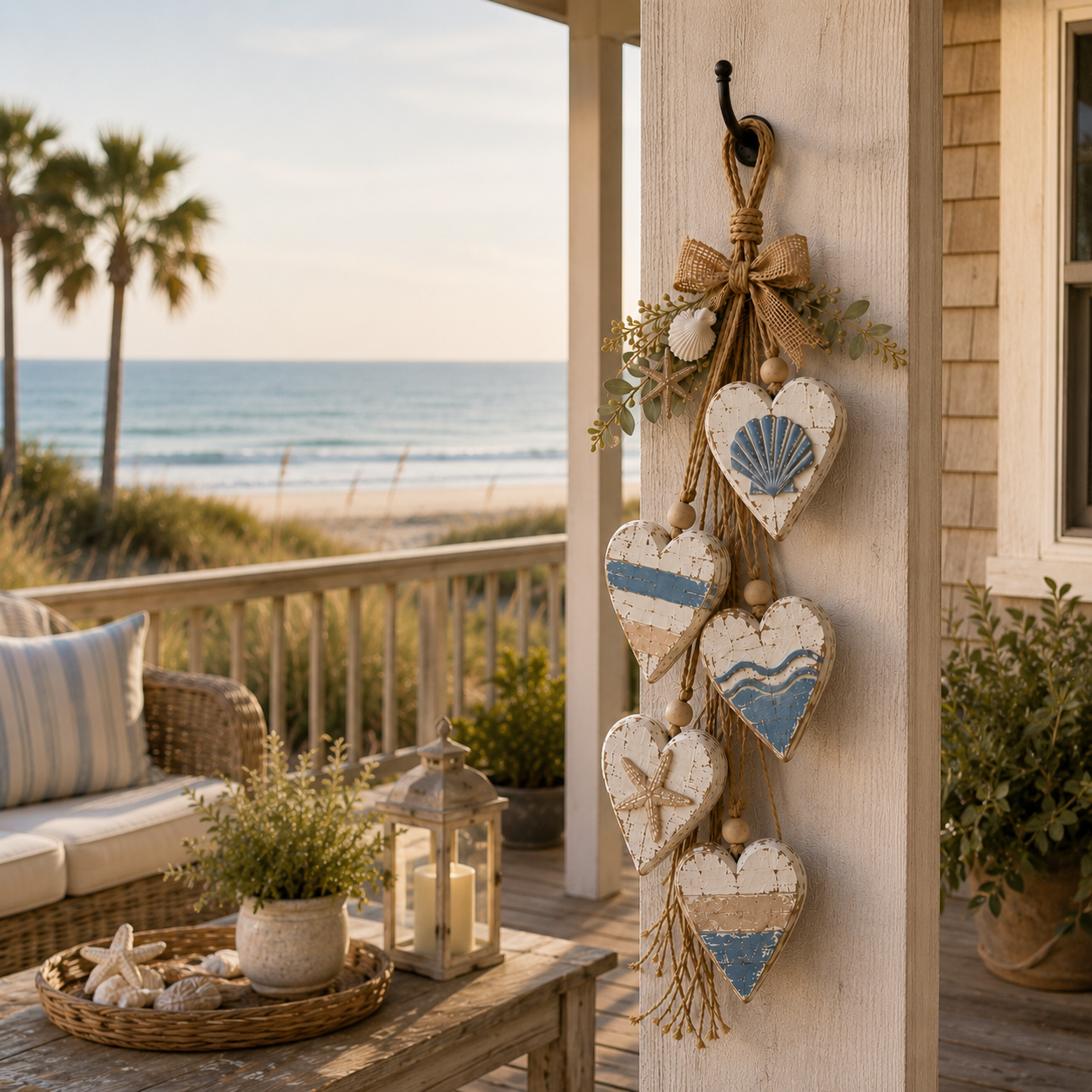 🤎 Hanging Heart Wall Decor
