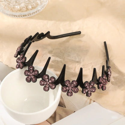 ✨ Wavy Butterfly Headband Set – Non‑Slip, Sparkling, 4 Colors