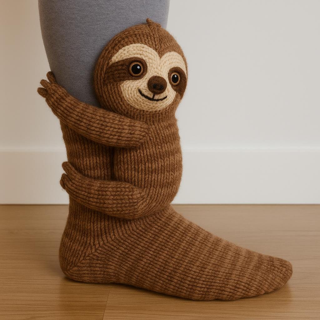 Cosy 3D Knit Animal Socks, Cute & Comfy for You or a Lovely Gift 💝