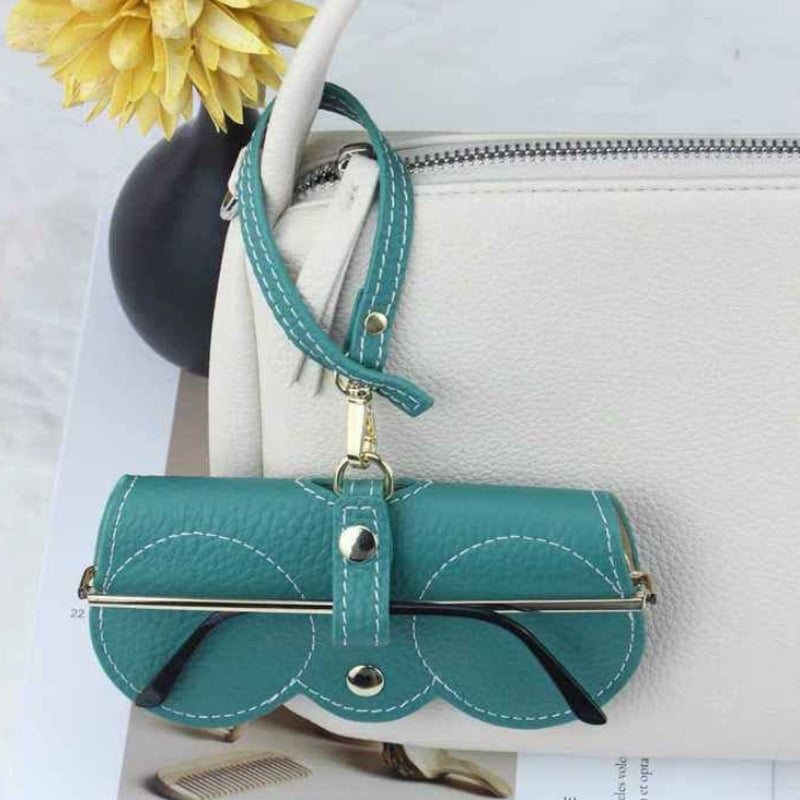 ✨Soft PU Leather Sunglasses Bag👓️