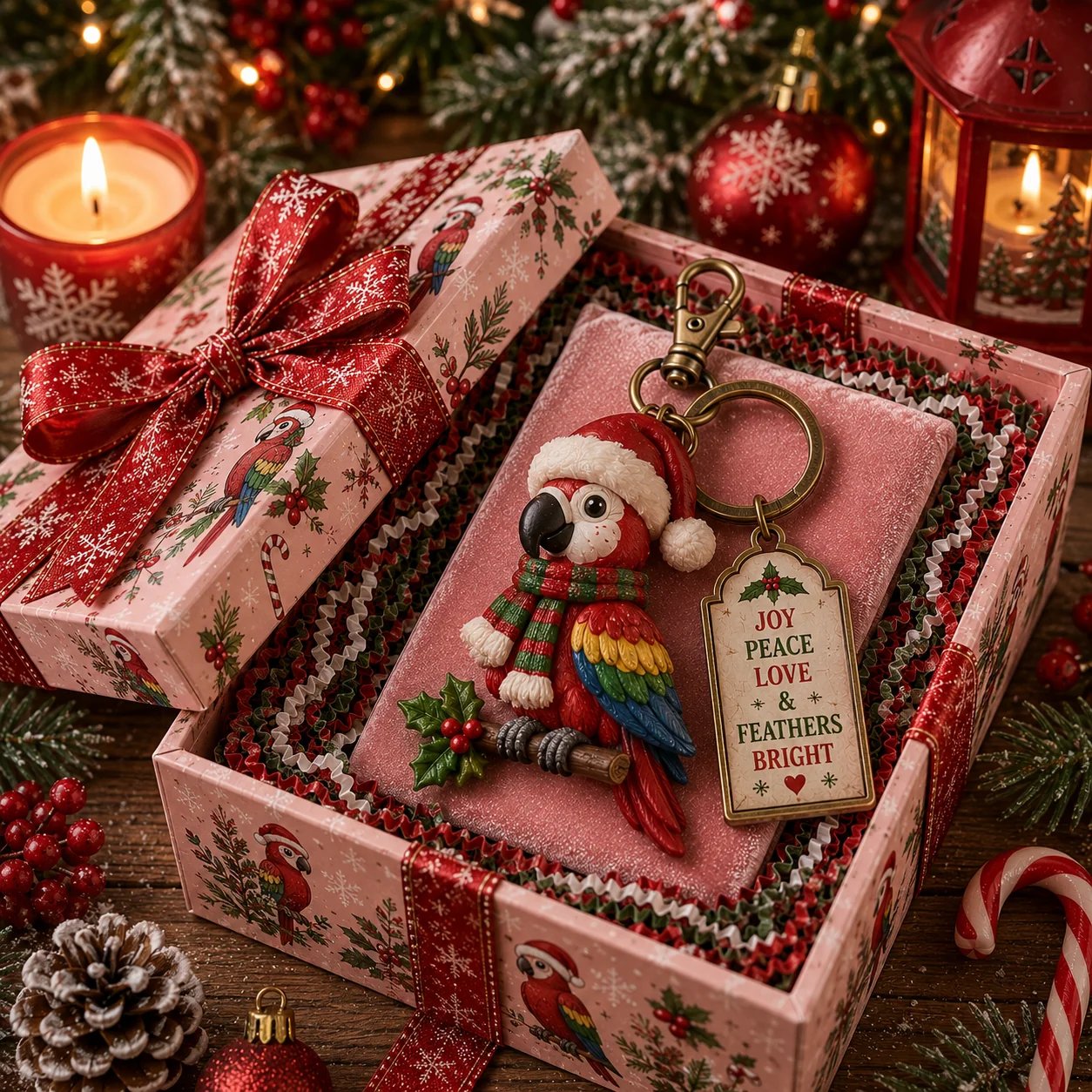 🎄2026 Christmas Character Keychain Gift Box🎁