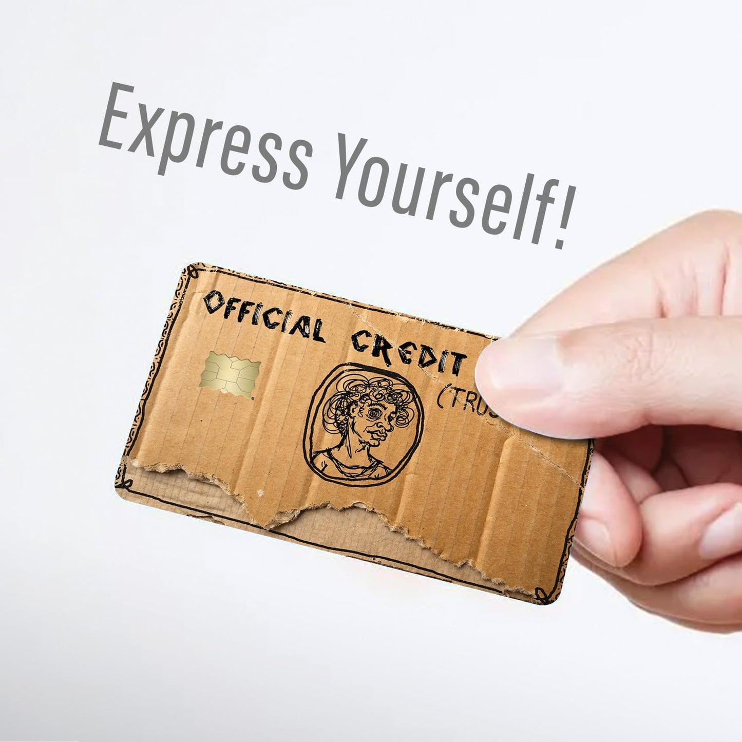 🔥Ultra-HD Retro PVC Credit Card Decorative Skins