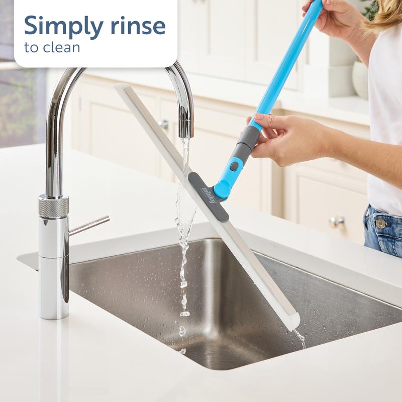 Multi-purpose Broom:Multi-Surface Cleaning For Floors, Carpets & Windows