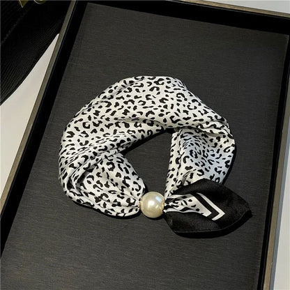 🏆25K+ SOLD 🔥2026 HOT SALE ✨ Effortless Glamour: Pop-On Pearl Necklace Scarf 🧣