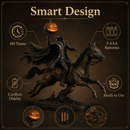 🎃🏇Midnight Chase Headless Horseman Statue | Awaken the Legend of the Hollow